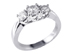 3 Diamond Lucida Ring 14W