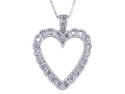 Diamond Heart Pendant BR1