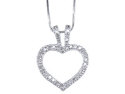 Diamond heart Pendant OSAA